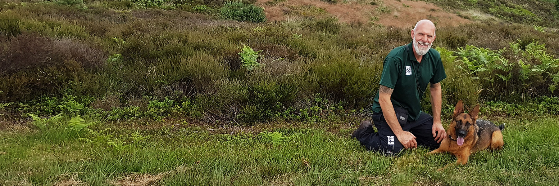 The Dog Man 121 dog training in Staffordshire, Dog training holidays.